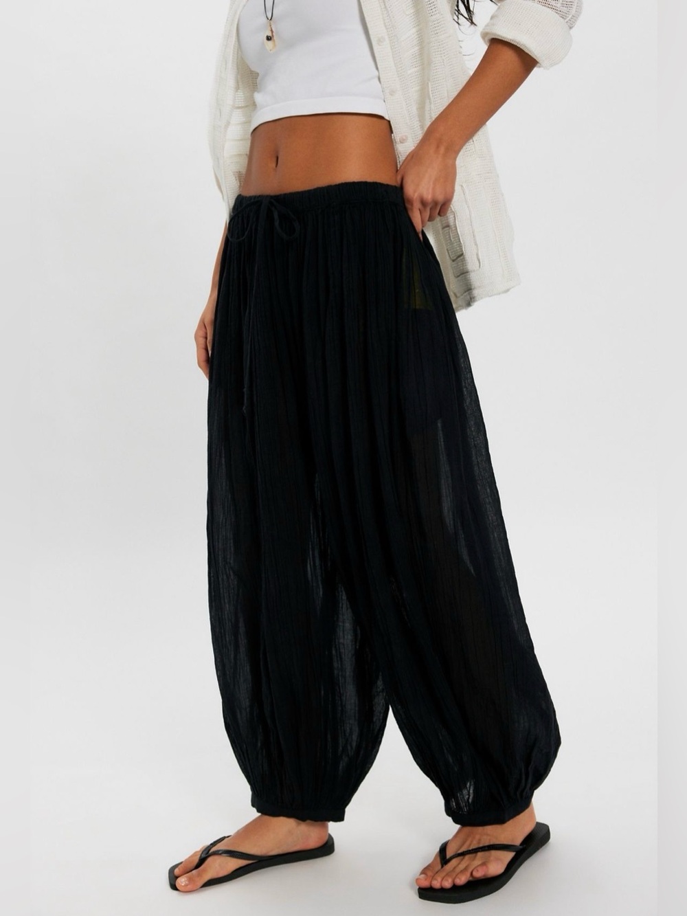 Free People Playa Party Balloon Pants - Picture 3 of 7